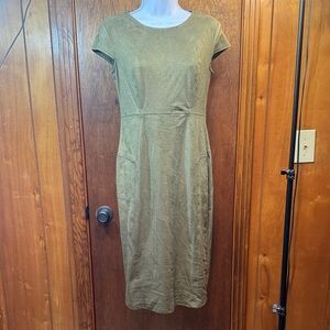 Cato Elegant Olive Green Dress Size 2‎